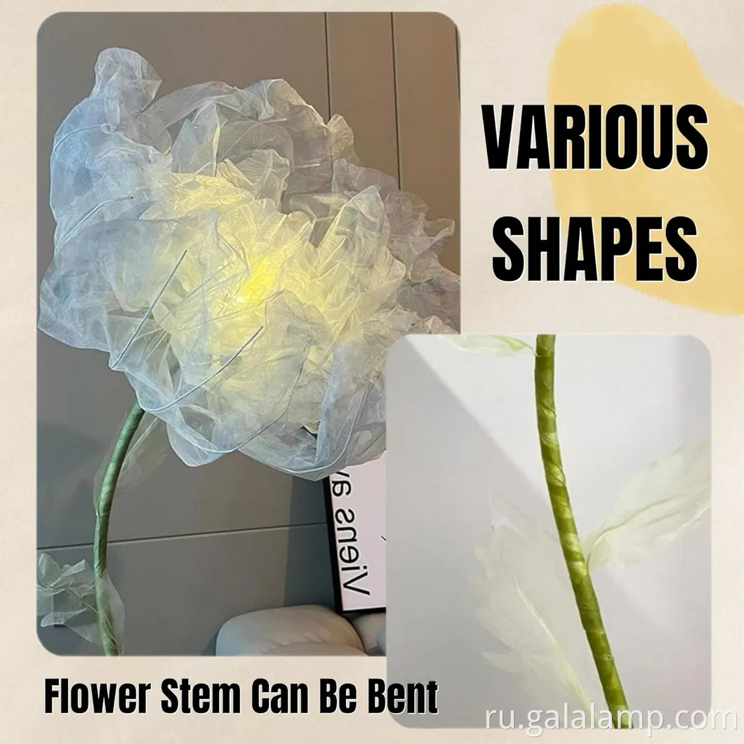 Очарование розового пиони -цветочного украшения светом для событий